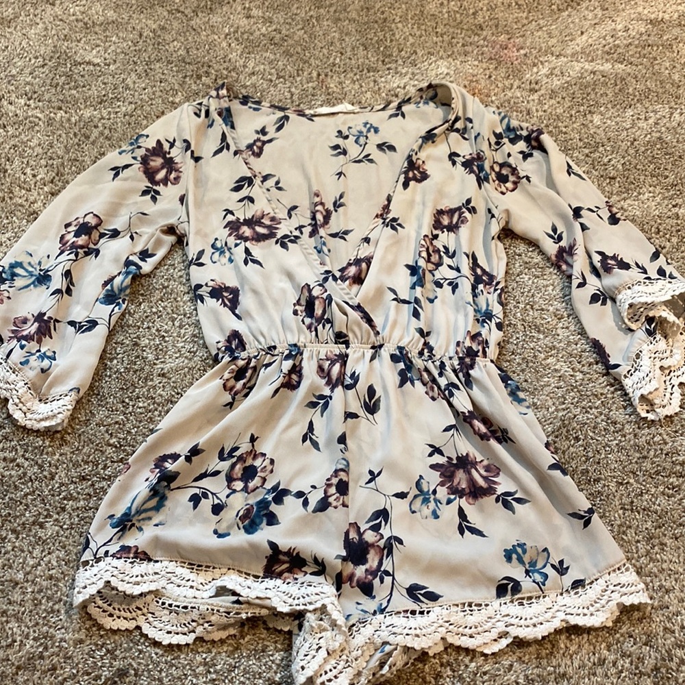 Floral romper